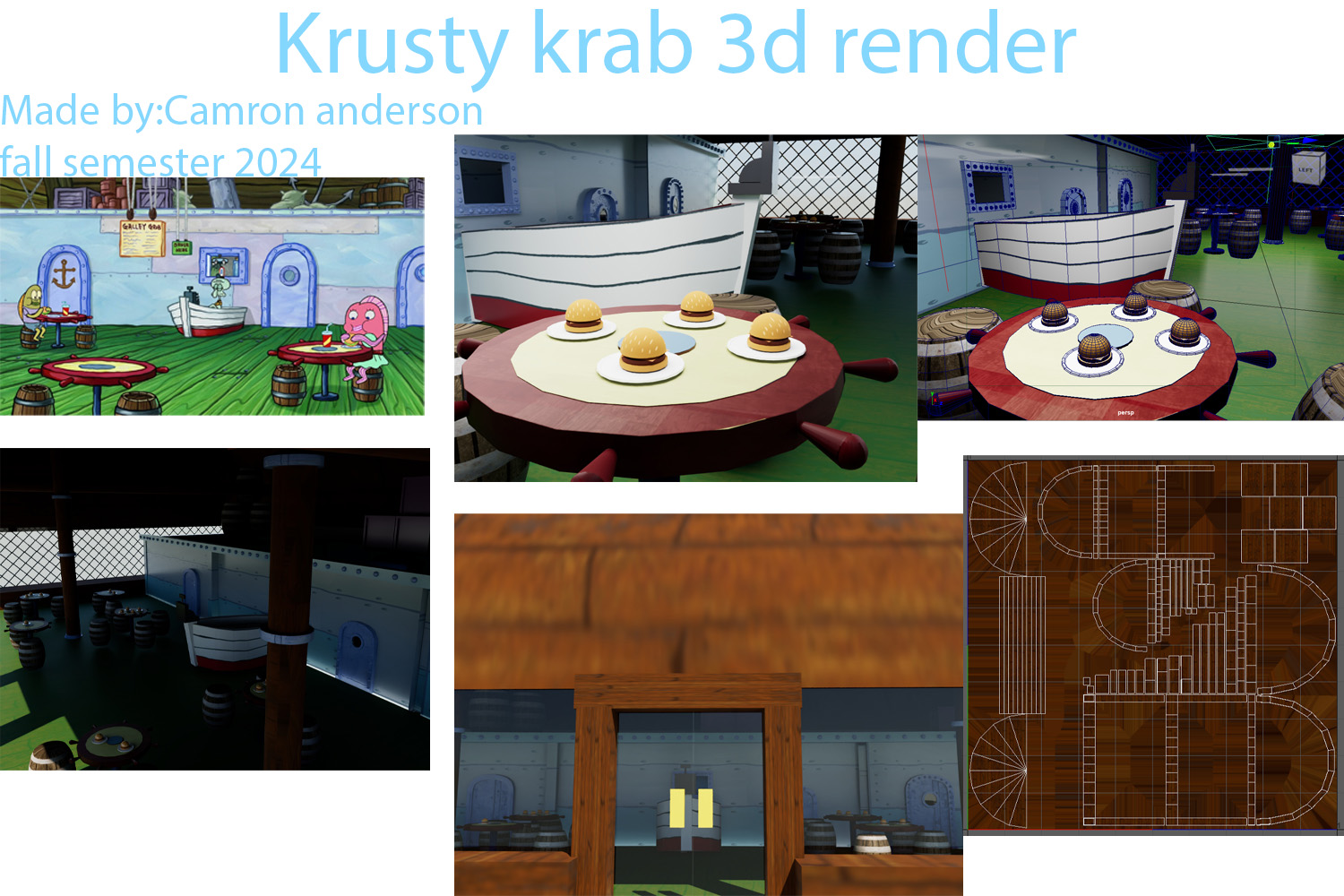 Pic of 3d render of the krusty krab