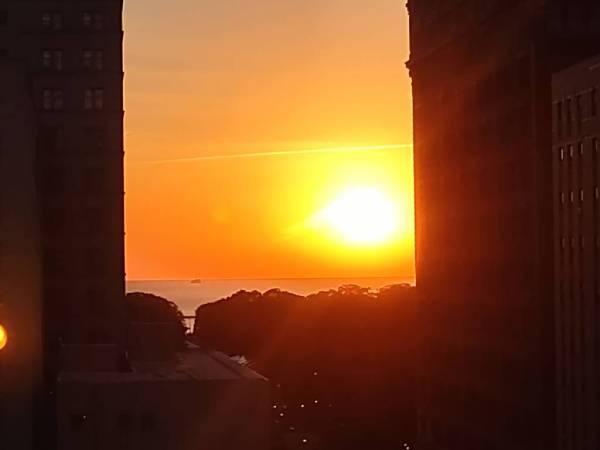 Image of the sunrise